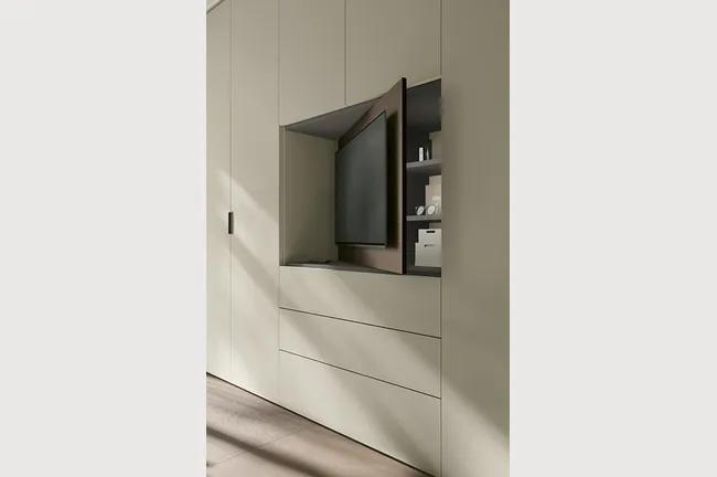 Logic hinged wardrobe
