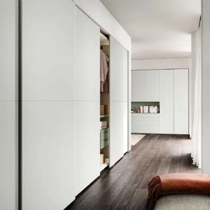 Double sliding wardrobes