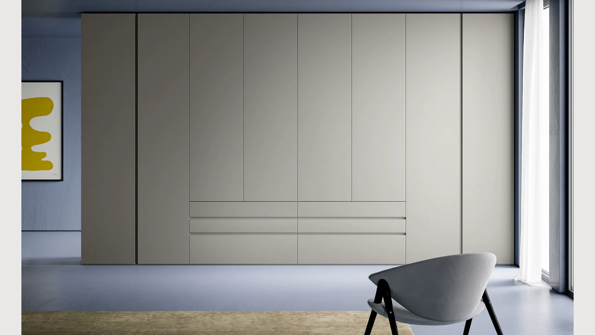 Gola hinged wardrobe